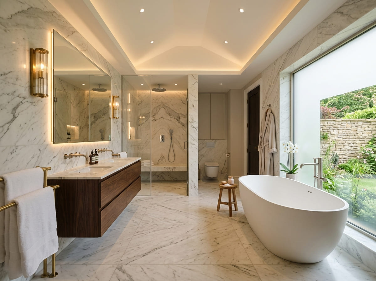 Custom Bathroom Renovation in Temple