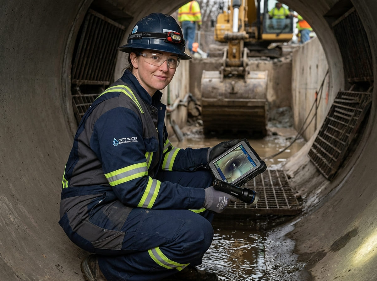Sewer Line Inspection & Replacement in Temple